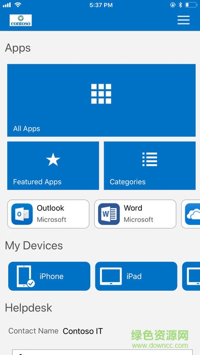 公司门户intune app