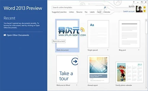 Office 2013 Preview 预览版回顾:Metro界面、SkyDrive整合与订阅模式解析