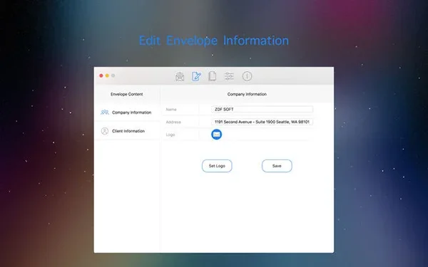 Envelope Maker Mac版 截图 2