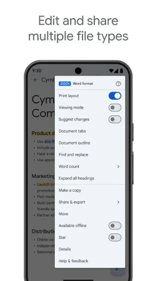 Google谷歌文档 截图 4
