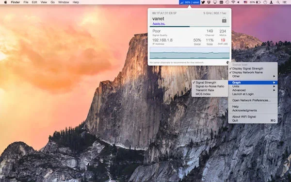 WiFi Signal for mac 截图 1