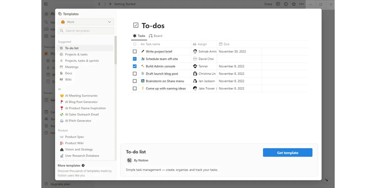 Notion Mac版 截图 3