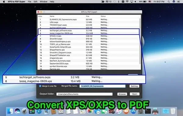 XPS to PDF Super Mac版 截图 2