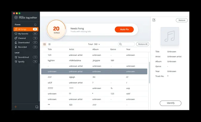 KeepVid Music Tag 截图 1