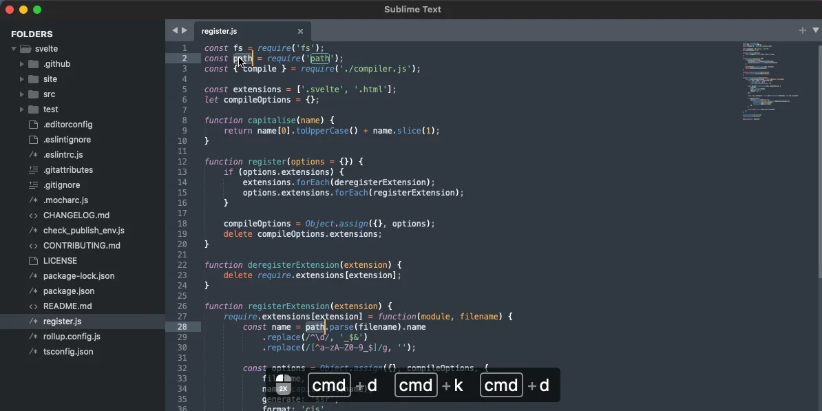 Sublime Text Mac版 截图 3
