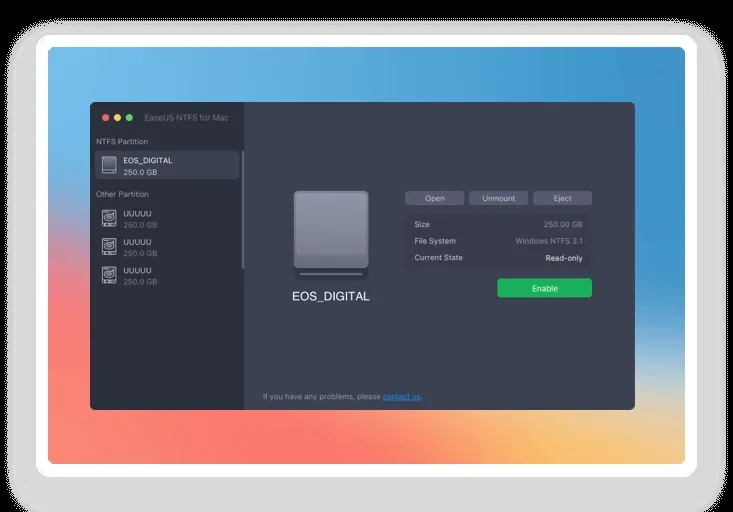 易我NTFS读写工具Mac版 截图 5