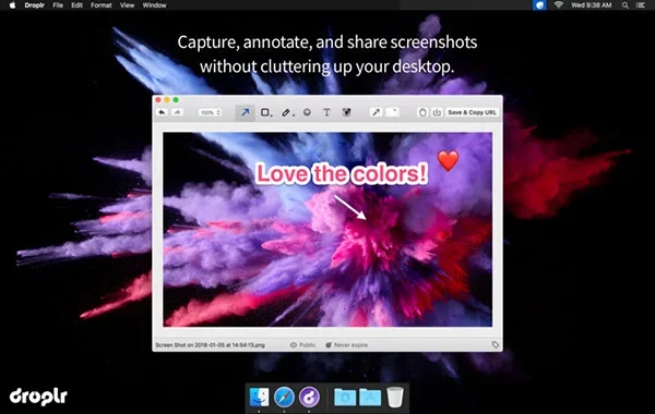 Droplr for mac 截图 1