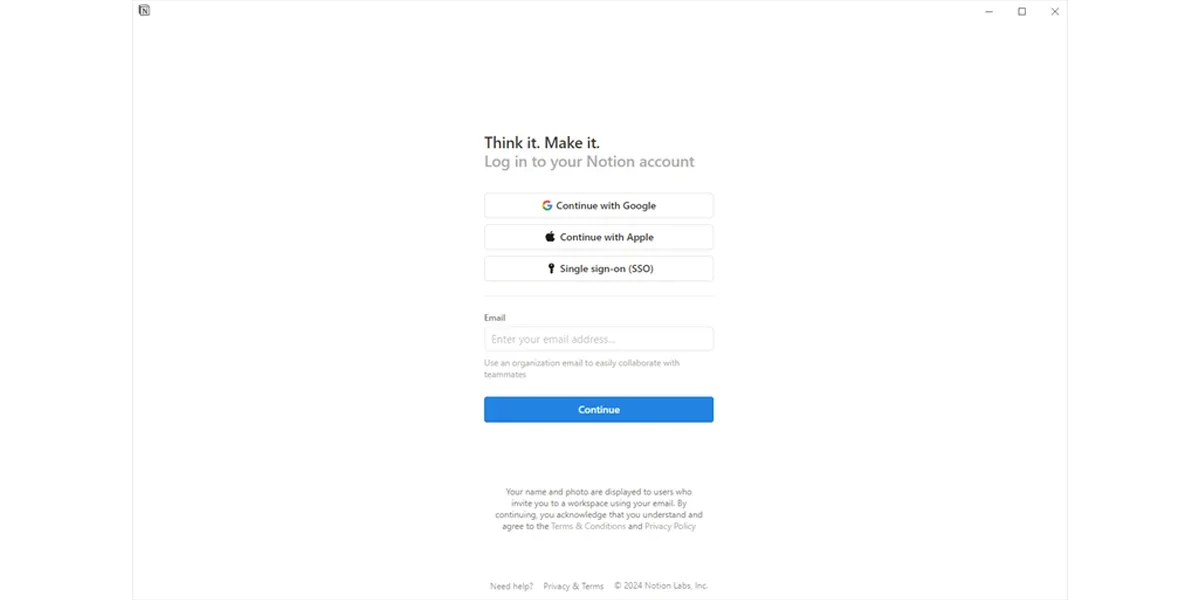 Notion Mac版 截图 6