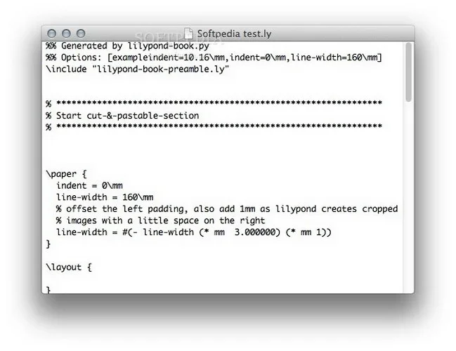 LilyPond for Mac 截图 1