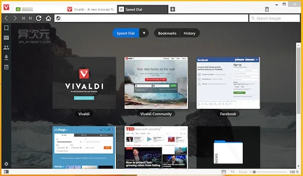 Vivaldi浏览器 截图 2