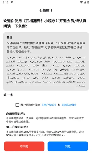 石榴翻译 截图 3