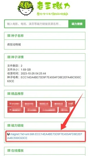 老王磁力搜索引擎 截图 1