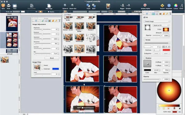 Comic Life 3 for Mac 截图 2