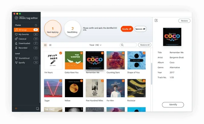 KeepVid Music Tag 截图 3