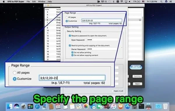XPS to PDF Super Mac版 截图 3