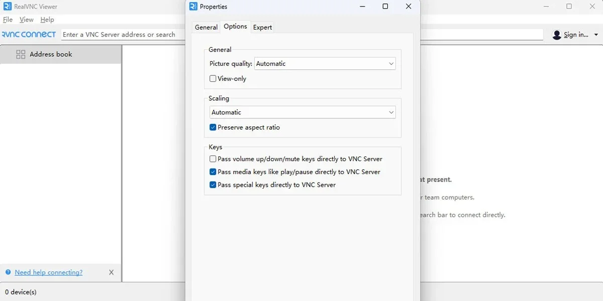 VNC Viewer Mac版 截图 4
