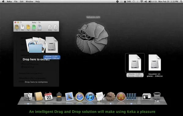 Keka for mac 截图 2